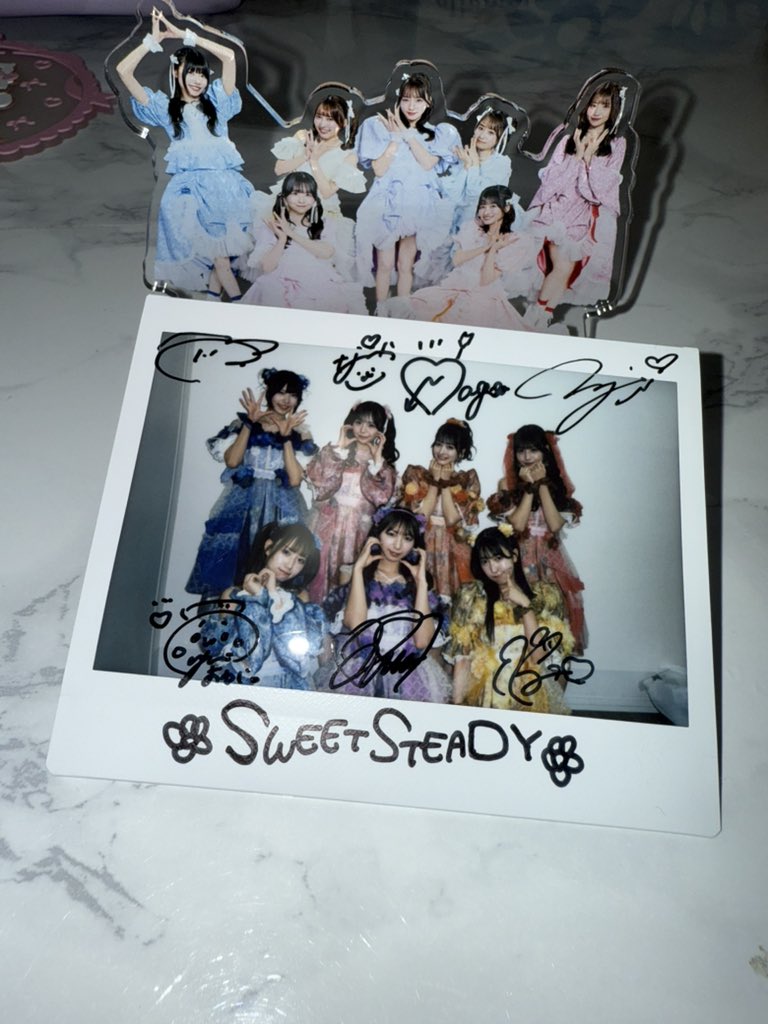 ラボセかわらぼくじ当たって、、、、
すいすてちゃんがうちにやって来てくれました😭😭😭
かみさまーーーー😭
#すいすて
#奥田彩友
#山内咲奈
 #塩川莉世
#音井結衣 
#白石まゆみ 
#栗田なつか 
#庄司なぎさ