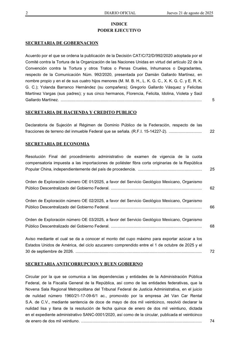 Orden Jurídico Nacional tweet media