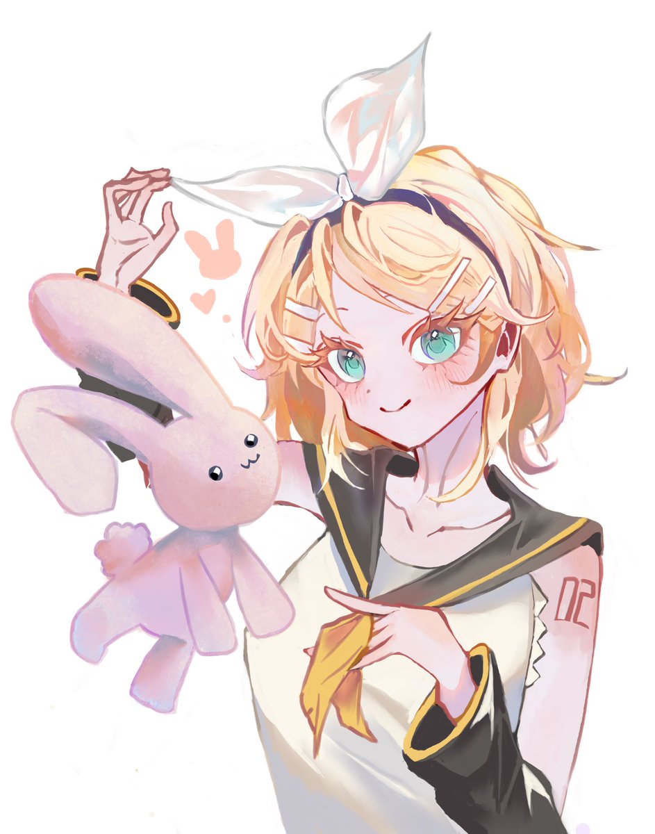 babbyab163143's tweet photo. #KagamineRin #鏡音リン 
어째저째 완성! https://t.co/2co8Dhm2ar