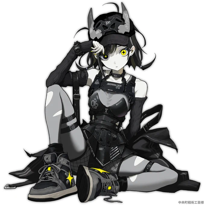 【work】 このたび、中央町戦術工芸様のCMキャラクターデザイン/イラストを制作いたしました。 本映像はボカコレの生放送内にて放映いただける予定です。