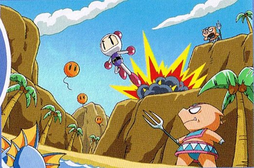 Seriously i will never get tired to look at this Bomberman art style, it's so eye catching!