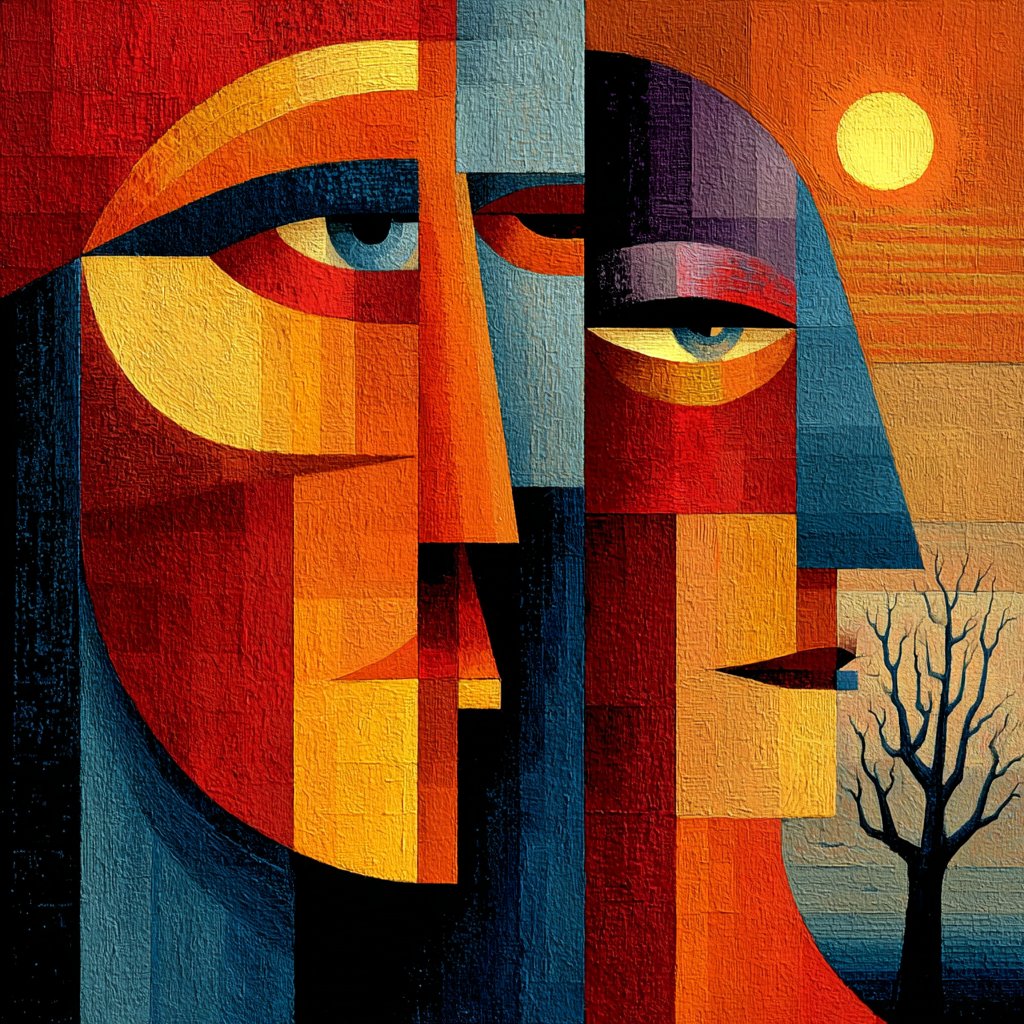 🎨 Style Reference for Midjourney
🟥 Geometric Cubism — Abstract Forms, Bold Colors

⚙️ --sref 4091340943 --stylize 1000

Deconstruct it. Remix it. Make it timeless.

#Midjourney #sref #AIart #Cubism #HemiNetwork