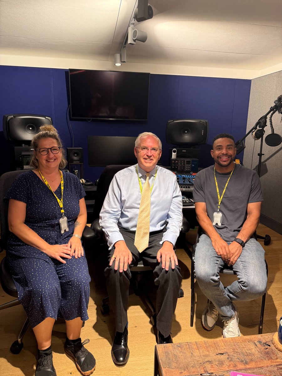 Last week <a href="/ChrisNelsonPCC/">Chris Nelson | Gloucestershire's PCC</a>  visited The Music Works studio. They provide a musical outlet for youngsters who are vulnerable or just a bit lost with what to do with themselves, and work closely with partners to safeguard them. Keep up the good work Music Works!