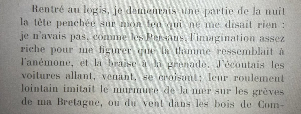 isirgc's tweet photo. Je me levais à six heures; […] J’avais heuresement la rage du grec: je traduisais l’Odyssée et la Cyropédie jusqu’à deux heures, […] A deux heures je m’habillais, je me rendais chez mon frère; il me demandait ce que j’avais fait, ce que j’avais vu: je répondais: « Rien. » https://t.co/GFLkkSUvoI