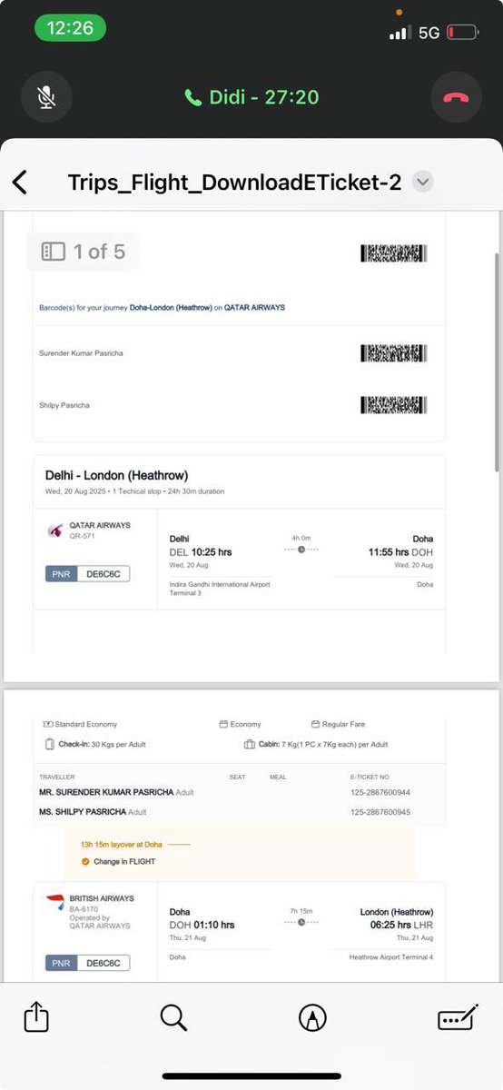 MA_SRM's tweet photo. @HeathrowAirport These are the ticket details https://t.co/RPvI4ZfjgD