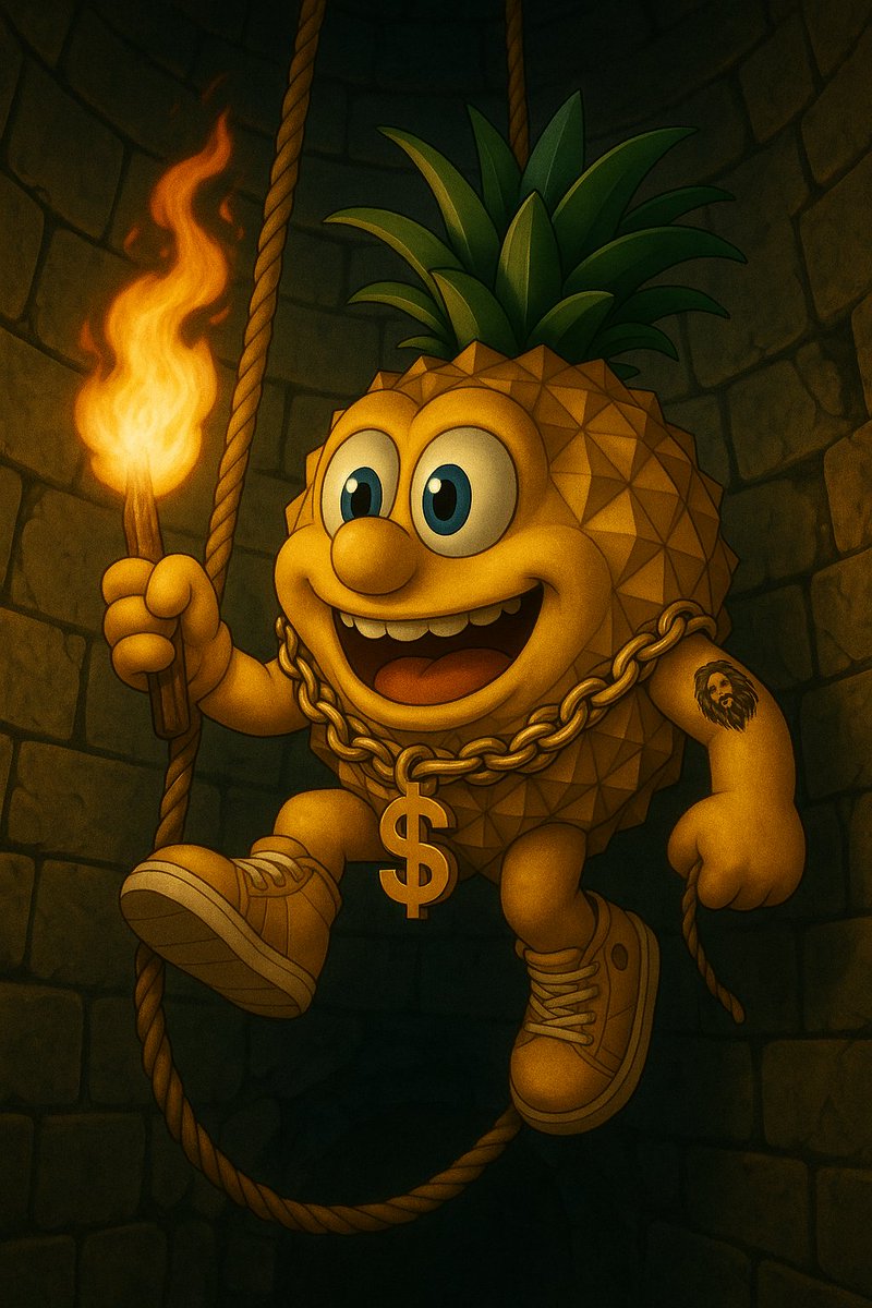 PineyP_onSol's tweet photo. 🕯️ Deep beneath the ancient ruins…
Brave as ever, #PineyP climbs down the dark well with a torch in hand.
What secrets lie below? 💀✨

Join the journey:
🌍 Website: https://t.co/wqDSGqdPog
💬 Telegram: https://t.co/WcXlUV3Q2l

Shoutout to the meme legends:
@rektfridge @BasedDevil @CryptoZilla @CoinUltra @WifGod
@babydoge @PapaMemeCoin @MemeFiKing @SolanaLegend

#MemeCoin #Adventure #CryptoArt #Web3 #Solana #ToTheMoon 🚀🍍