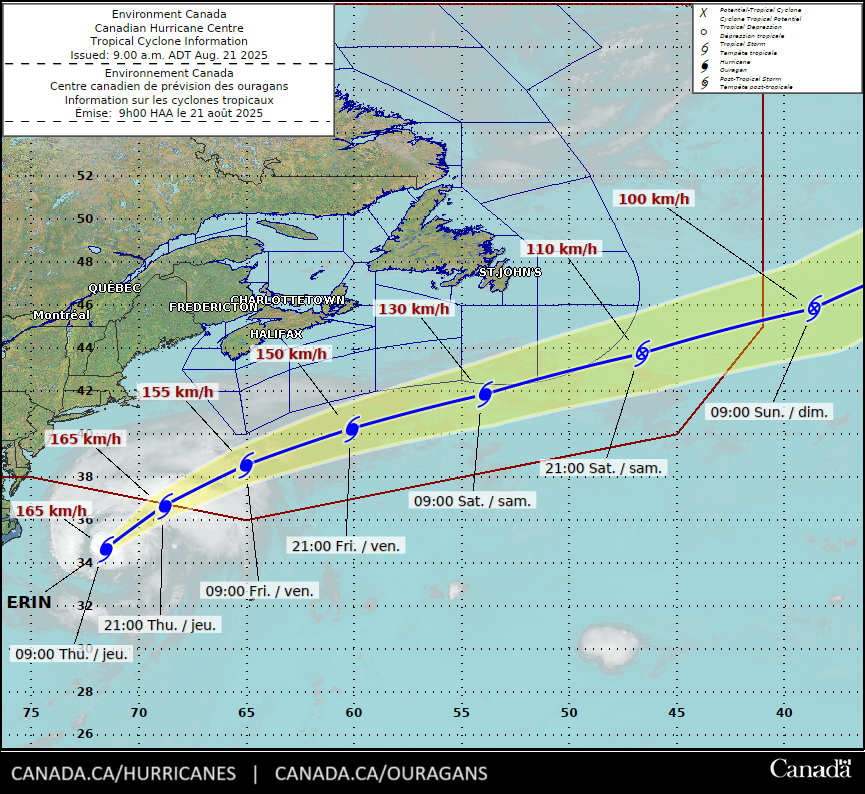 ECCC_CHC's tweet image. 🌀 For the latest on Hurricane #Erin visit: ow.ly/9h1P50WJuIi
#nsstorm #nlwx
