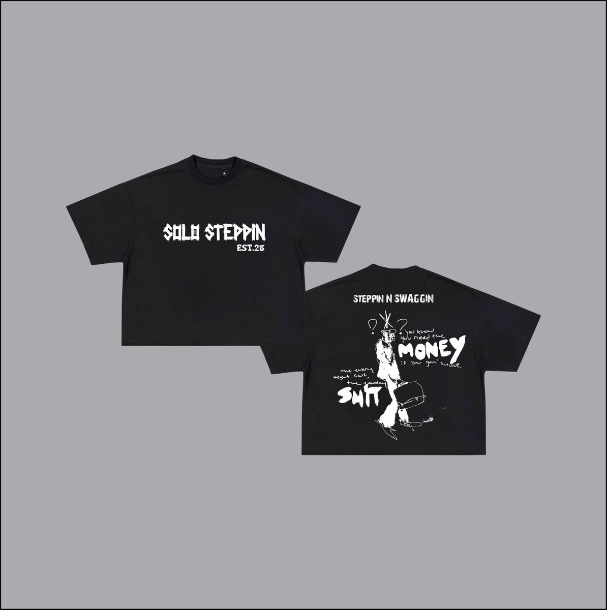 25Solosteppin's tweet photo. #solosteppin
#steppinNswaggintee
#Firstdrop
#clothingbrand https://t.co/3A5nTQbNfh
