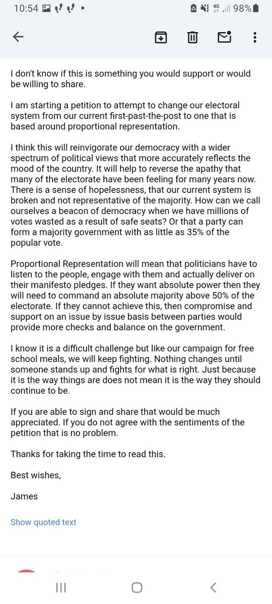 Please sign and share for Proportional Representation.  No party should be happy with a two tier voting system petition.parliament.uk/petitions/7280…