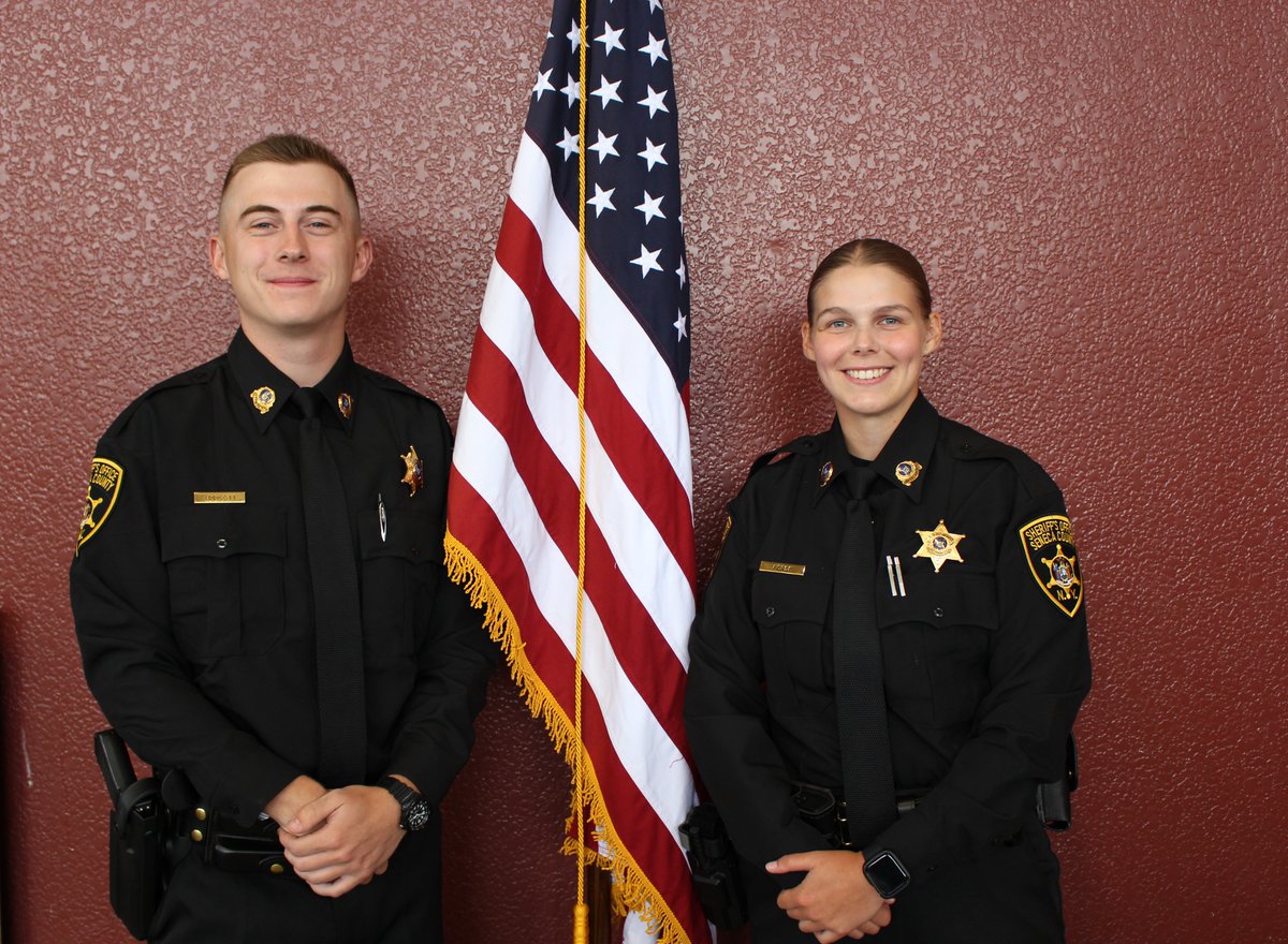 FLLEA Badge Pinning Ceremony - Two Deputies Begin Field Training ocv.im/FXQst65