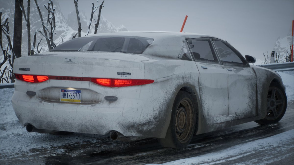 MohammadRa53726's tweet photo. This is a old work that I've done, never posted it online anywhere, that you think I can improve? #3d #cg #3dartist #blender #substancepainter #unrealengine #unrealengine5 #modeling #3dmodeling #vehicle #car #sedan #gamedev https://t.co/GYVTyhDkqQ