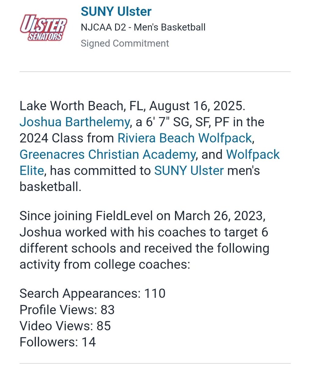 ThePack561's tweet photo. We want to take this time this morning and recognize our athletes for continuing their basketball journey at the next level.

 Congratulations to Lukins Lambert and Joshua Barthelemy https://t.co/90qLE1DD2o