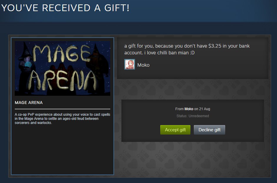 Thanks <a href="/shiroimokoen/">shiroimoko</a> , I'll treat u more chilli ban mian in the future