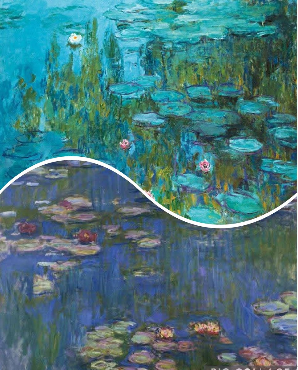 Mualla_Susy's tweet photo. #FantasieDEstate 
Le "Ninfee" di Monet  🎨
Dipinti a olio 🖌
#VentagliDiParole https://t.co/4g3bhFgLuR