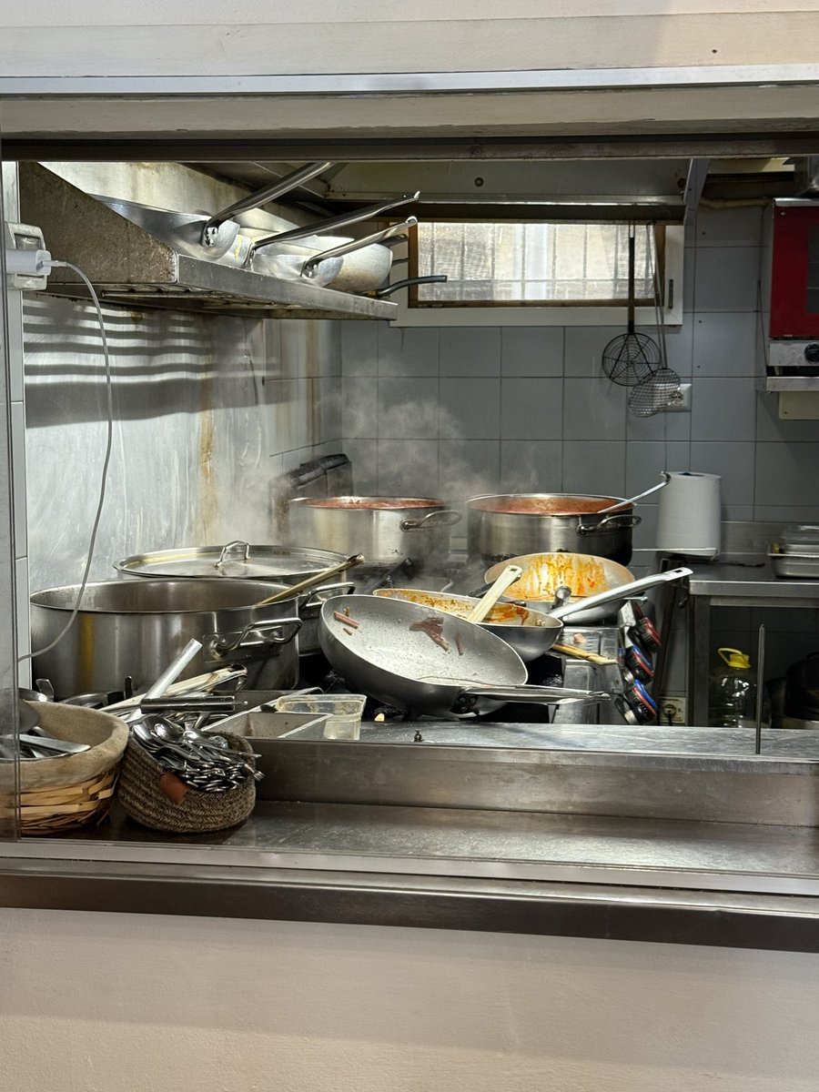 Amo spiare le cucine dei ristoranti romani