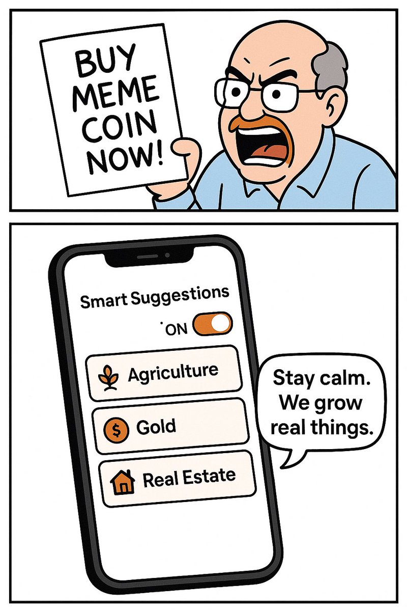 Pend_hub's tweet photo. GM ☀️
“Buy this meme coin before it rugs” classic advice.
With Pend, you skip the noise. Farmland, gold, real estate … real assets accessible from your phone, built to protect and grow your value
#PendBeta #RWA #mypend #memecoin #Web3 https://t.co/nyvdMt7Wu7