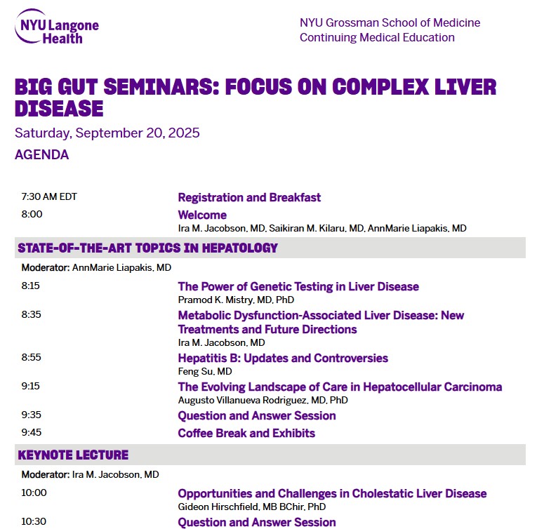 Gastroenterology & Hepatology | NYU Langone Health tweet media