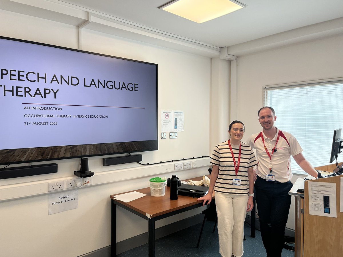 Occupational Therapy at Naas General Hospital (@ot_ngh) on Twitter photo Thank you to <a href="/EoghanSLT/">Eoghan Lonergan SLT</a> and <a href="/CliSull/">Clíona Sullivan</a> Speech and Language Therapists for an informative inservice to the OT Department on the role of the SLT in NGH. Lots of essential learning on dysphagia, aphasia, assessment and intervention! Thank you to <a href="/EoghanSLT/">Eoghan Lonergan SLT</a> and <a href="/CliSull/">Clíona Sullivan</a> Speech and Language Therapists for an informative inservice to the OT Department on the role of the SLT in NGH. Lots of essential learning on dysphagia, aphasia, assessment and intervention!