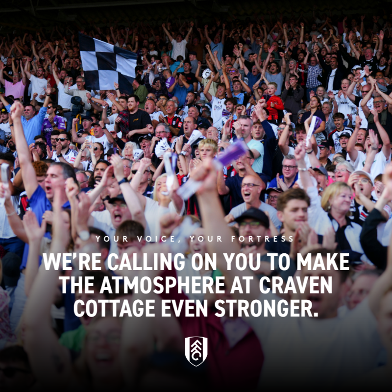 FulhamFC's tweet photo. A fan-led group aimed at strengthening our home atmosphere has been formed.

Take the survey and help us create a matchday experience we can all be proud of: ⤵️