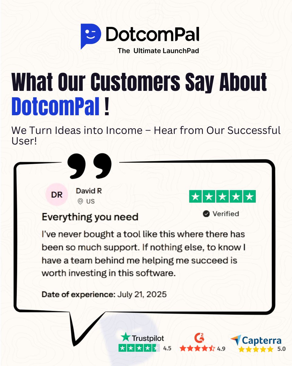 DotcomPal's tweet image. 🚀Obsessed with DotcomPal! Seamless tools, fast videos, &amp;amp; epic conversions—5 stars! Try free: dotcompal.com #HappyFridayEve #AEWDynamite #Conrad  🔥Share your success or tag a friend to win a free Templates! ✨