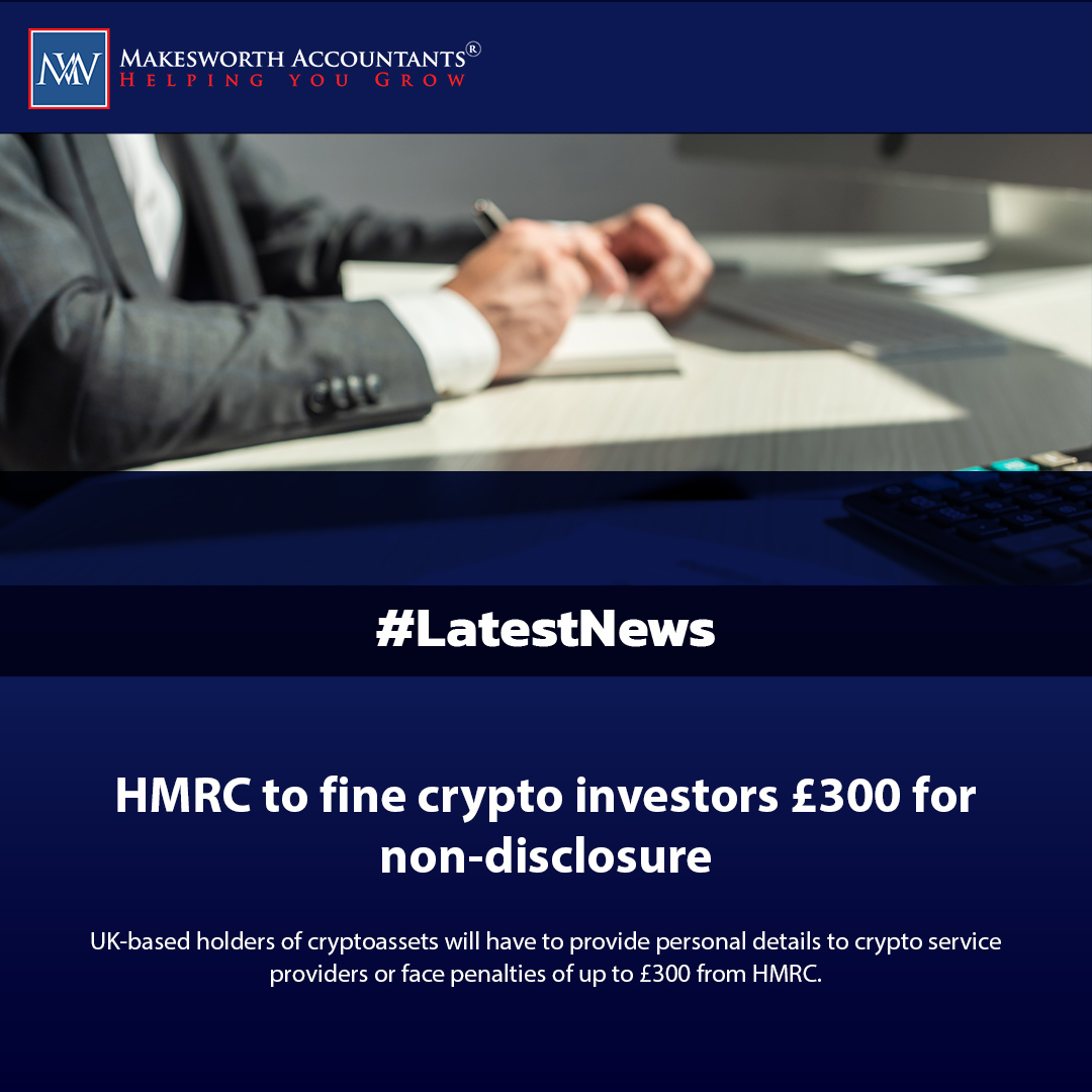 From Jan 2026, UK crypto holders must share personal details with service providers under new reporting rules. Failure to comply could mean £300 fines.

Read more 👉 makesworth.co.uk/news/?op=/news…

#CryptoTax #HMRC #UKFinance #CryptoInvesting #TaxUpdate