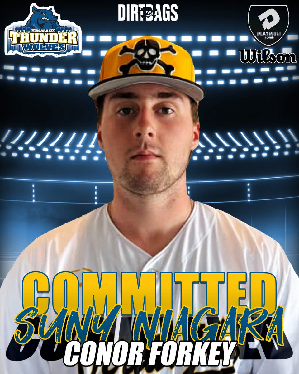 Congratulations Conor Forkey (2026 McQuaid Jesuit (NY) Infielder) on his commitment to Niagara CCC! ☠️⬆️