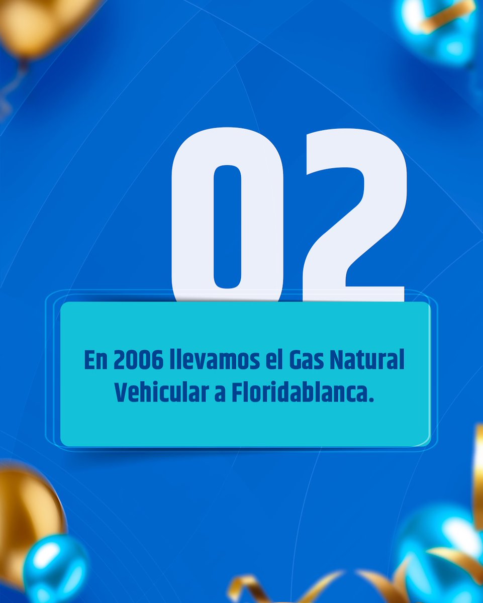 MetrogasCol's tweet photo. ¡Metrogas cumple 44 años! 🥳 Por eso te contamos 4 datos que no conocías sobre nuestra trayectoria 🤩

¡Seguimos creciendo gracias a ti y a cada persona que con su compromiso y dedicación nos permite llevar comodidad y calor a tu hogar! 🔥

Con Metrogas, juntos somos + 💙 https://t.co/ug57cVCyzO