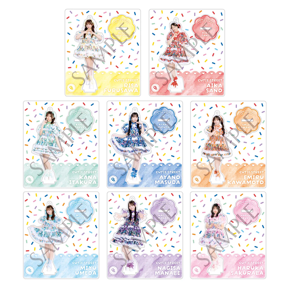 CUTIE STREET グッズ(タオル・CD・クリアファイル) CUTIE STREET【Official】 on X: 