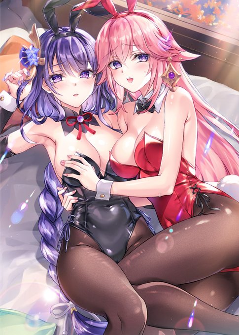 バニーの日🐰
#バニーの日 #バニーの日2025
#原神 #GenshinImpact #雷電将軍 #八重神子 