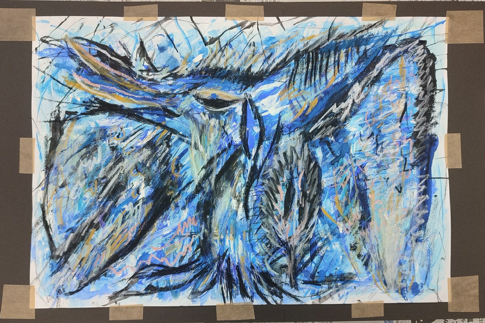 絵画 Arktip 001. Q_Kaika〰️¹₀2⁸🪷👁️ (@raiqcre) / X