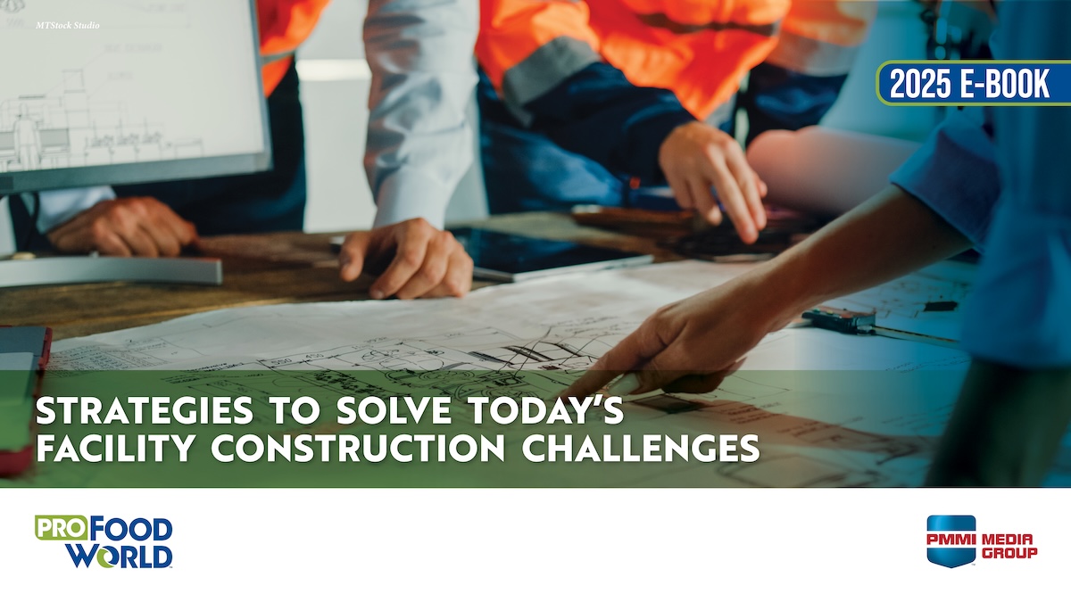 Today's #FacilityProjects are more complex than ever. Get expert strategies on how to solve #facilitydesign, #engineering, and #construction challenges in <a href="/ProFoodWorld/">ProFood World</a>'s  latest e-book: bit.ly/3HMw5u5

Image source: ProFood World