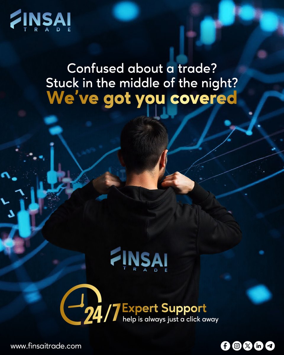 FinsaiTrade's tweet image. No time zones. No waiting. No worries.
⚡ 24/7 expert support = always-on trading guidance.

#finsaitrade #tradingsupport #24x7support #forextrading #stocktrading #cryptotrading #tradingmadeeasy #tradesmart