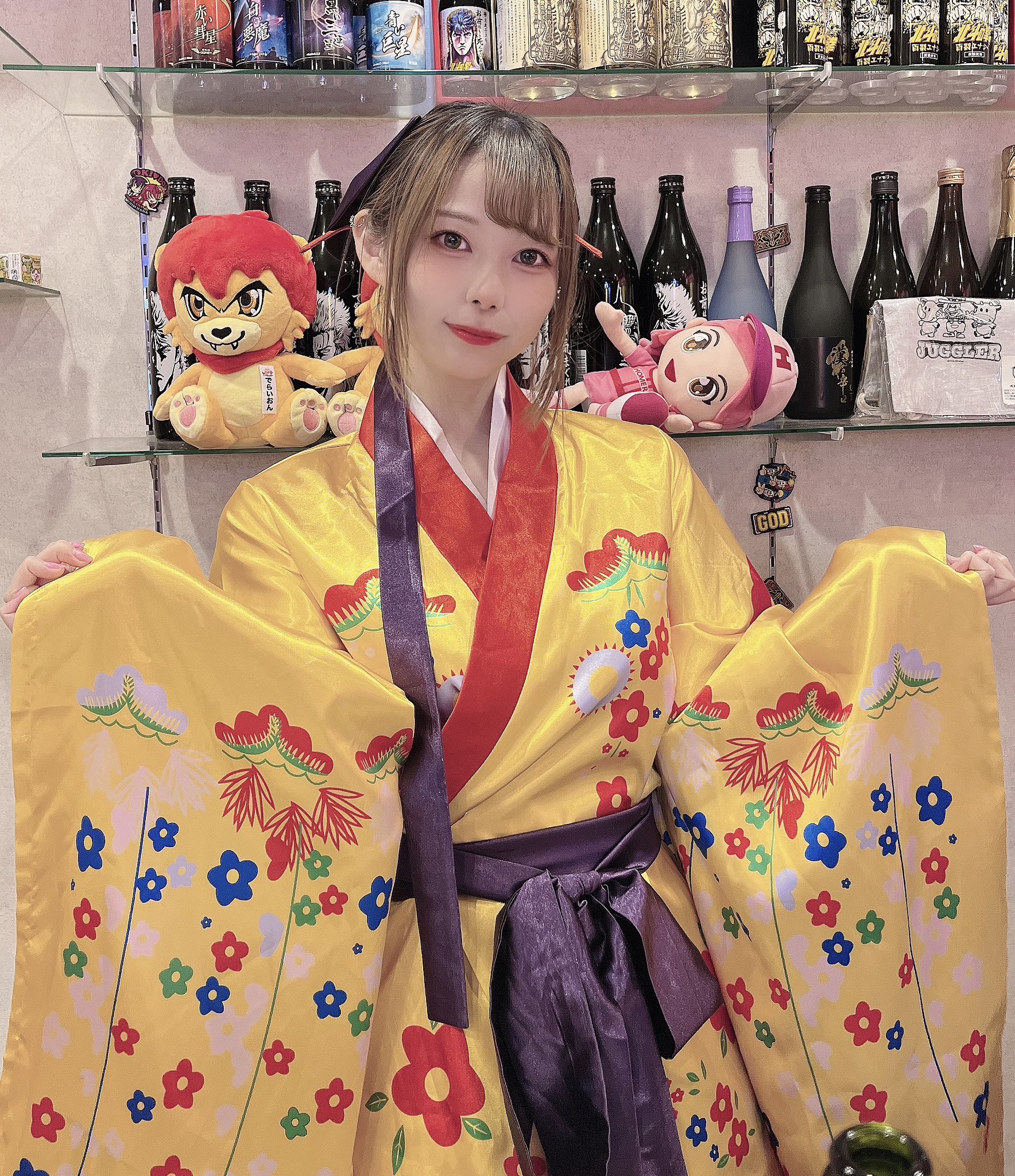 ここまるちゃん セレクト♡ 59FIFTY ちびまる子ちゃん オールオーバー クローム