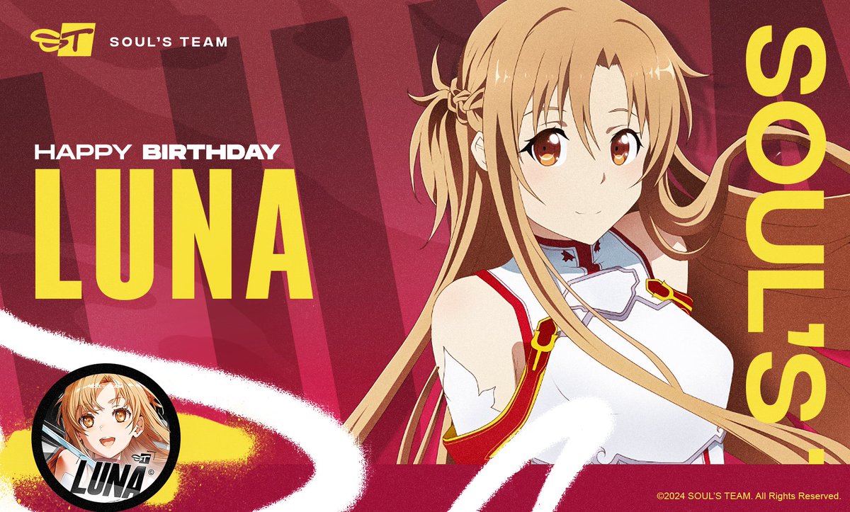 Happy birthday to our member <a href="/AmvLunaa/">Luna</a> 🥳 Enjoy your day, you deserve it!