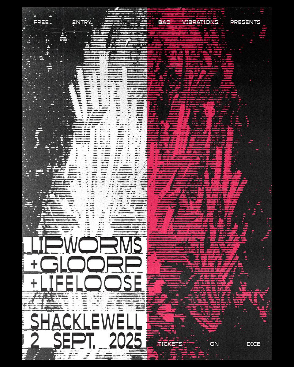 StrongIslandRec (@strongislandrec) on Twitter photo London! LIPWORMS headline <a href="/ShacklewellArms/">The Shacklewell Arms</a> 2 September for the fine folk at Bad Vibrations.
Free entry. Go.
Tickets:
link.dice.fm/ZPS7Rpo1YVb London! LIPWORMS headline <a href="/ShacklewellArms/">The Shacklewell Arms</a> 2 September for the fine folk at Bad Vibrations.
Free entry. Go.
Tickets:
link.dice.fm/ZPS7Rpo1YVb
