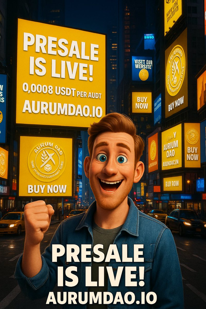 Aurum Dao | PRESALE is LIVE! tweet media