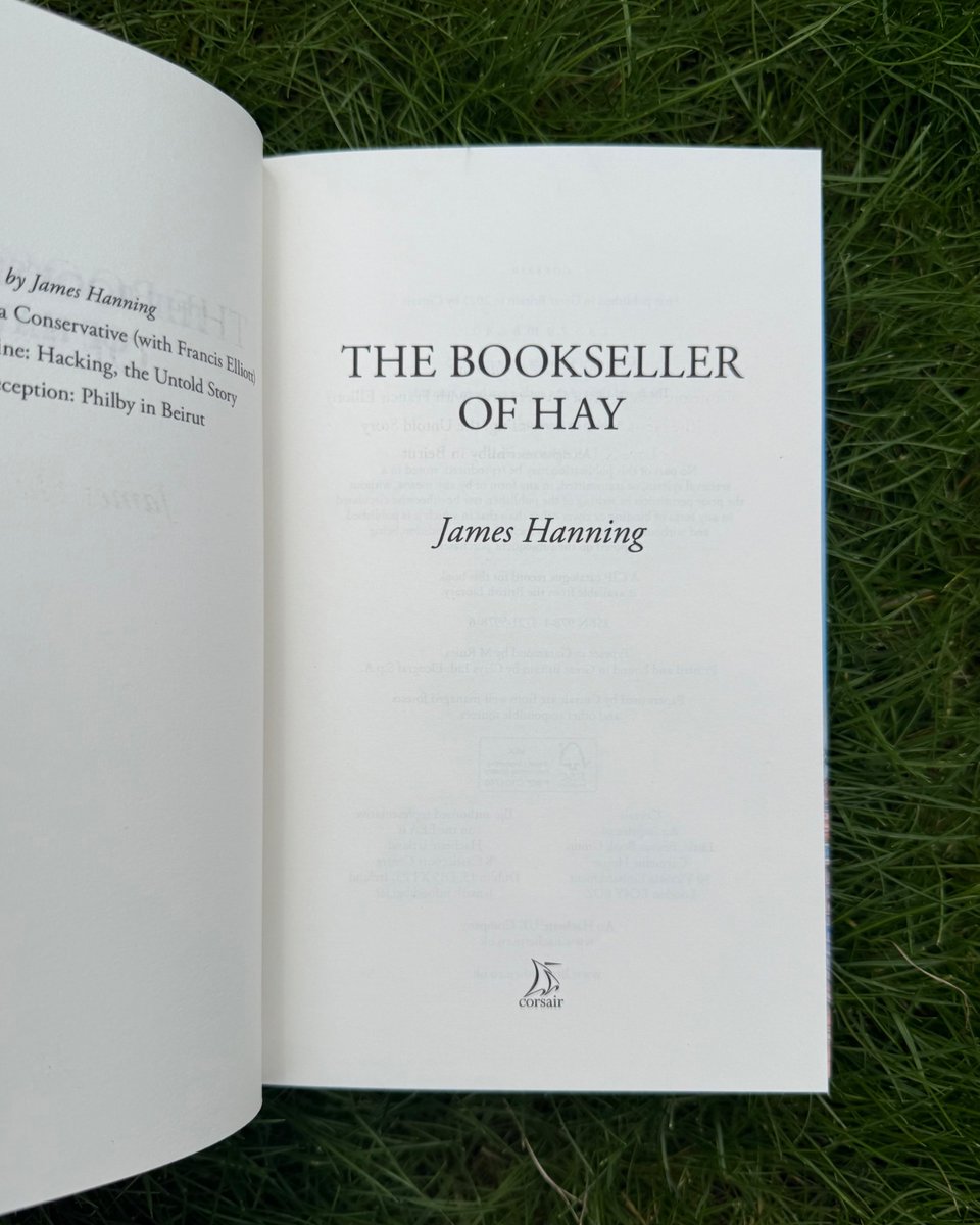 Very pleased to see my illustration design on the jacket of ‘The Bookseller of Hay’ which is published this month by Little Brown <a href="/LittleBrownUK/">Little, Brown UK</a> 📚 

#hayonwye #bookcover #bookcoverdesign