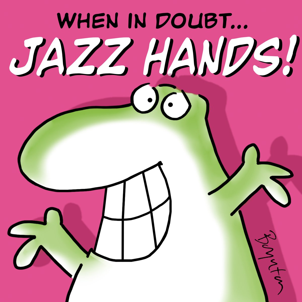 Hey, it's worth a shot. #jazzhands