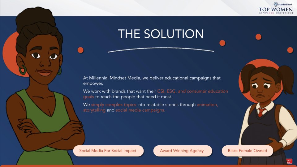 From eKasi to the World!👏🌍

Marcia and Millenial Mindset Media are using digital tools to educate and enrich communities ✨🌐

#SBTWEmpowHER #SBTopWomen #TopcoMedia