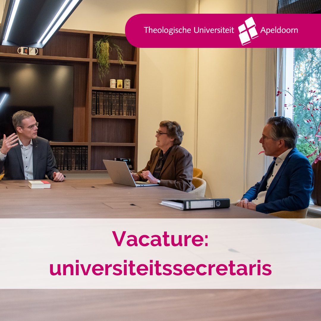 Ga je graag om met mensen, houd je van orde en structuur, ben je flexibel en besluitvaardig en heb je uitstekende mondelinge en schriftelijke communicatieve vaardigheden? Dan ben jij wellicht onze nieuwe universiteitssecretaris.

Als universiteitssecretaris krijg je een prachtige