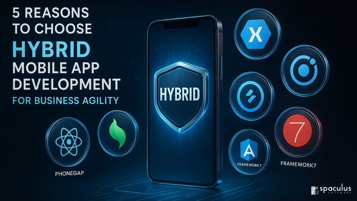 Spaculus's tweet image. Faster launches. Lower costs. Broader reach. A Hybrid App Development Company can help you achieve real business agility with apps that balance web and native strengths.
Read how it works:
spaculus.com/blog/hybrid-mo…
#HybridApp #BusinessAgility #Spaculussoftware #Spaculus