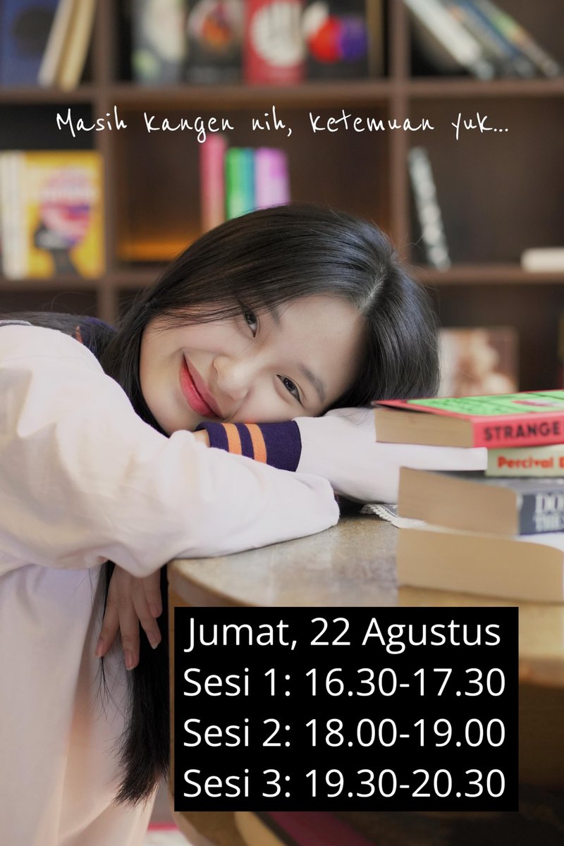 yuhuuuuu yanggg kangennn merapattt yuuu 😆😆, masiii availl di tanggal 22 Agustus yaa guys!!💕🫰🏻