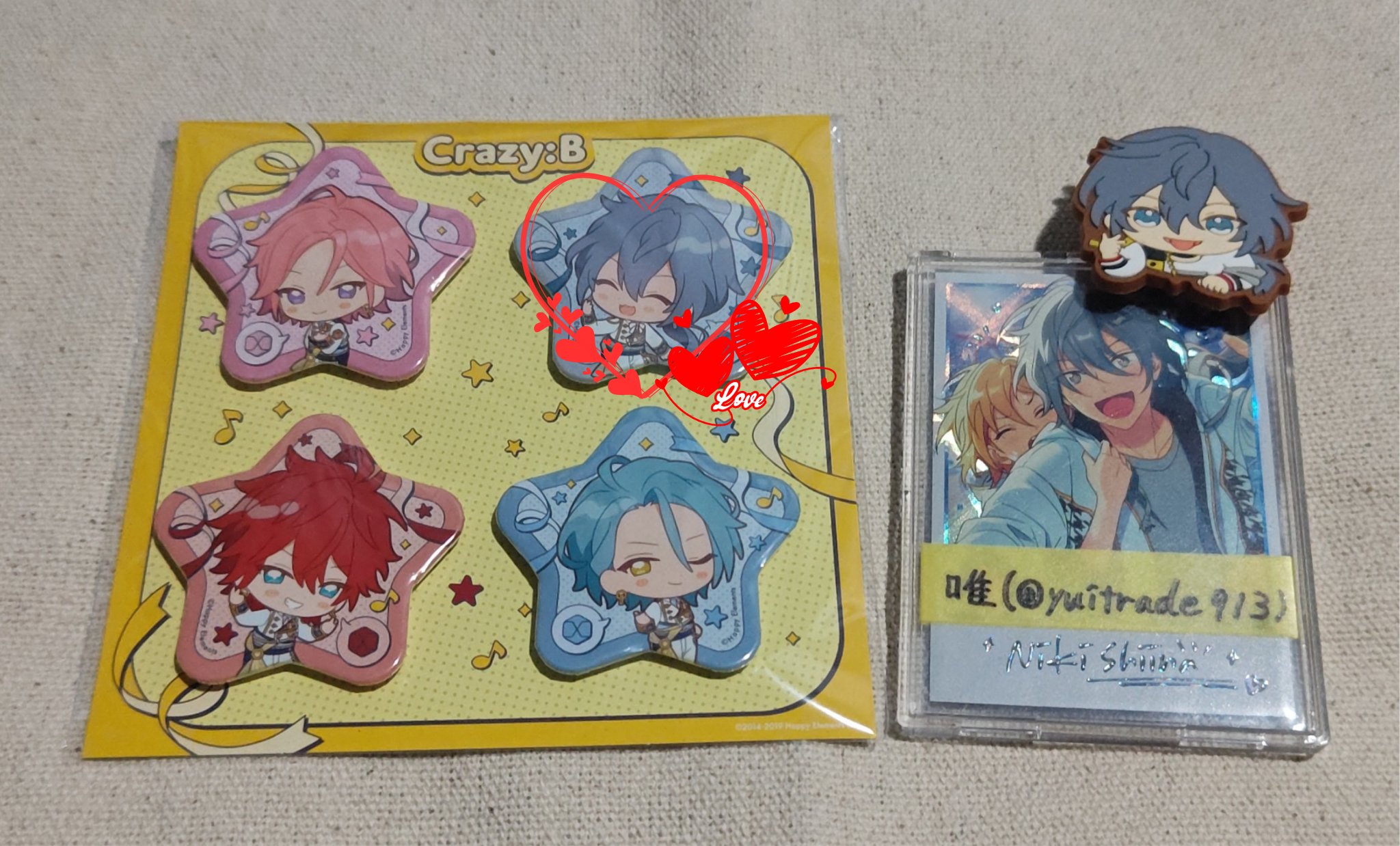 あんスタ*crazy:B セット 缶バッジ Amazon | 横顔缶バッジ 中国 あんスタ crazy:B セット | バッジ