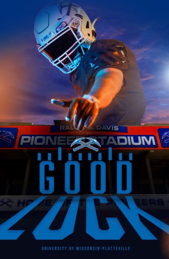 Thank you coach for the game day graphic!! <a href="/RieseDraft/">Owen Riese</a> and <a href="/UWPlattFootball/">UW-Platteville Football</a>!!