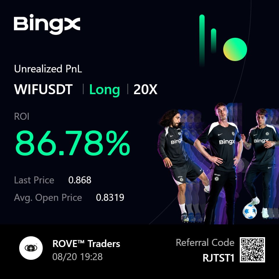 Ücretsiz trade grubumuz yine coşturuyor.

Dün düşüşün bittiğini ön görüp ona göre pozisyon aldık ve kasaları yine doldurduk.

Artık daha aktif ve hızlı bir grup oldu şimdiden söyleyim :)

Katılmak isteyen olursa:

// t.me/rovetradersbot