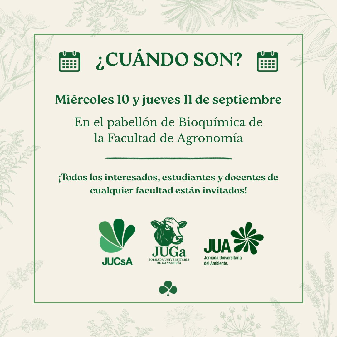 Línea Agronomía Ind. tweet media