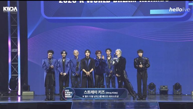 ๋๊พธ โกฬ (@seungm1ne) on Twitter photo Congrats <a href="/Stray_Kids/">Stray Kids</a> for all the awards in KWDA 2025 tonight ๐ฅณ๐ฅน๐
๐K World Dream Boy Group Popularity Award
๐K World Class Award
๐K World Dream Bonsang
๐K World Dream Boy Group Best Artist Award
๐๐๐๐๐๐ Congrats <a href="/Stray_Kids/">Stray Kids</a> for all the awards in KWDA 2025 tonight ๐ฅณ๐ฅน๐
๐K World Dream Boy Group Popularity Award
๐K World Class Award
๐K World Dream Bonsang
๐K World Dream Boy Group Best Artist Award
๐๐๐๐๐๐