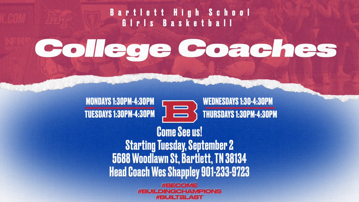 Bartlett GBB tweet media