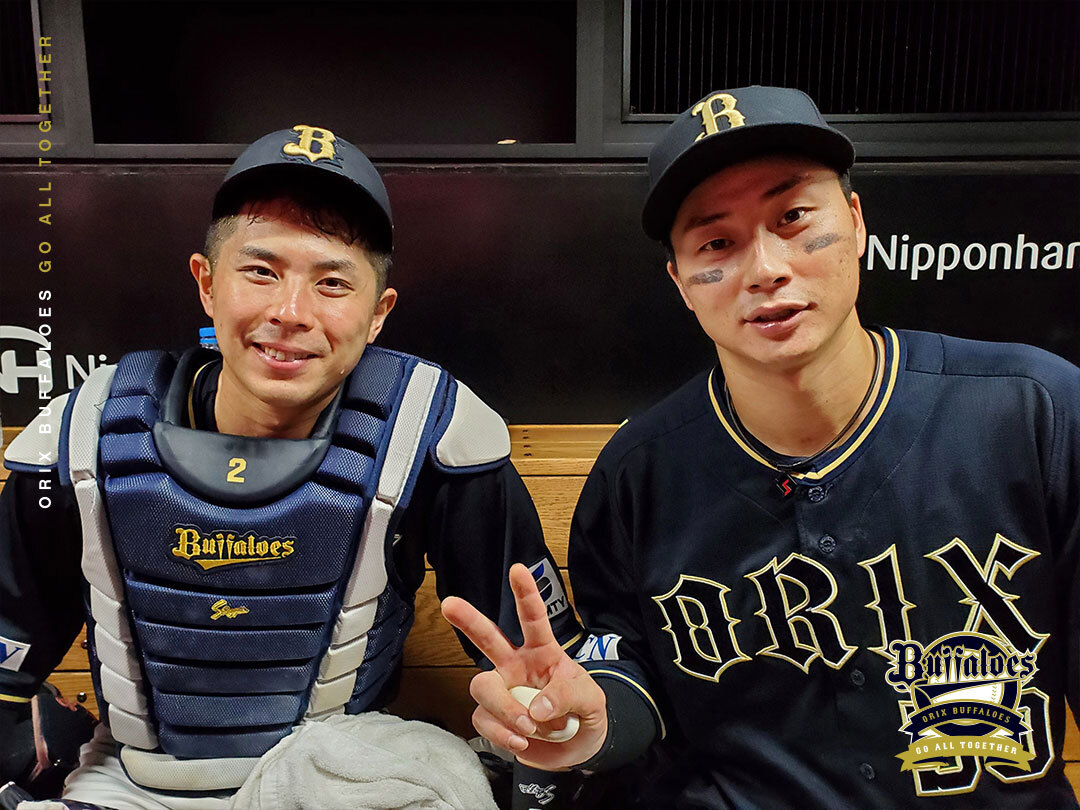 Orix_Buffaloes's tweet photo. #打のヒーロー
#中川圭太
#4試合連続ホームラン
#杉本裕太郎
#2試合連続ホームラン
#若月健矢
#先制タイムリー
#決勝打
#廣岡大志
#2点タイムリー
#紅林弘太郎
#ホームラン
#宮城大弥
#今日はたくさん寝ます
#趣味は寝ること
#エスコンフィールド北海道
#Bs2025 https://t.co/r88srJRubl