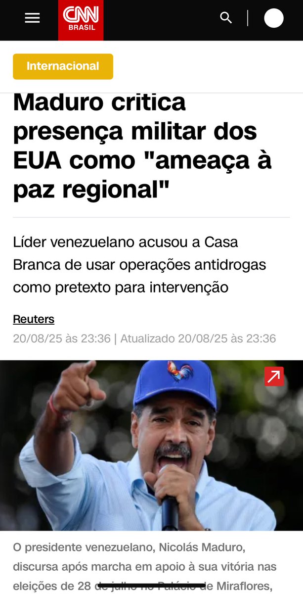 OsmarTerra's tweet photo. Ameaça a Paz regional é um narcotraficante desesperado, tentando mandar num país..!! #ForaMaduro https://t.co/3KnkFnSHVw